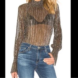 LAGENCE Paola blouse. Size M. as seen on Gigi hadid!